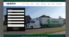 Desktop Screenshot of murphymovers.com